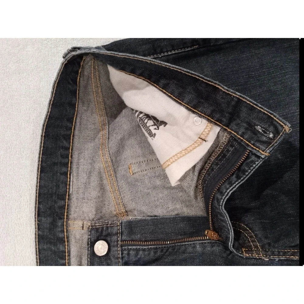 Mens Levi's 559 Dark Wash Denim Blue Jeans Red Tab 34x30